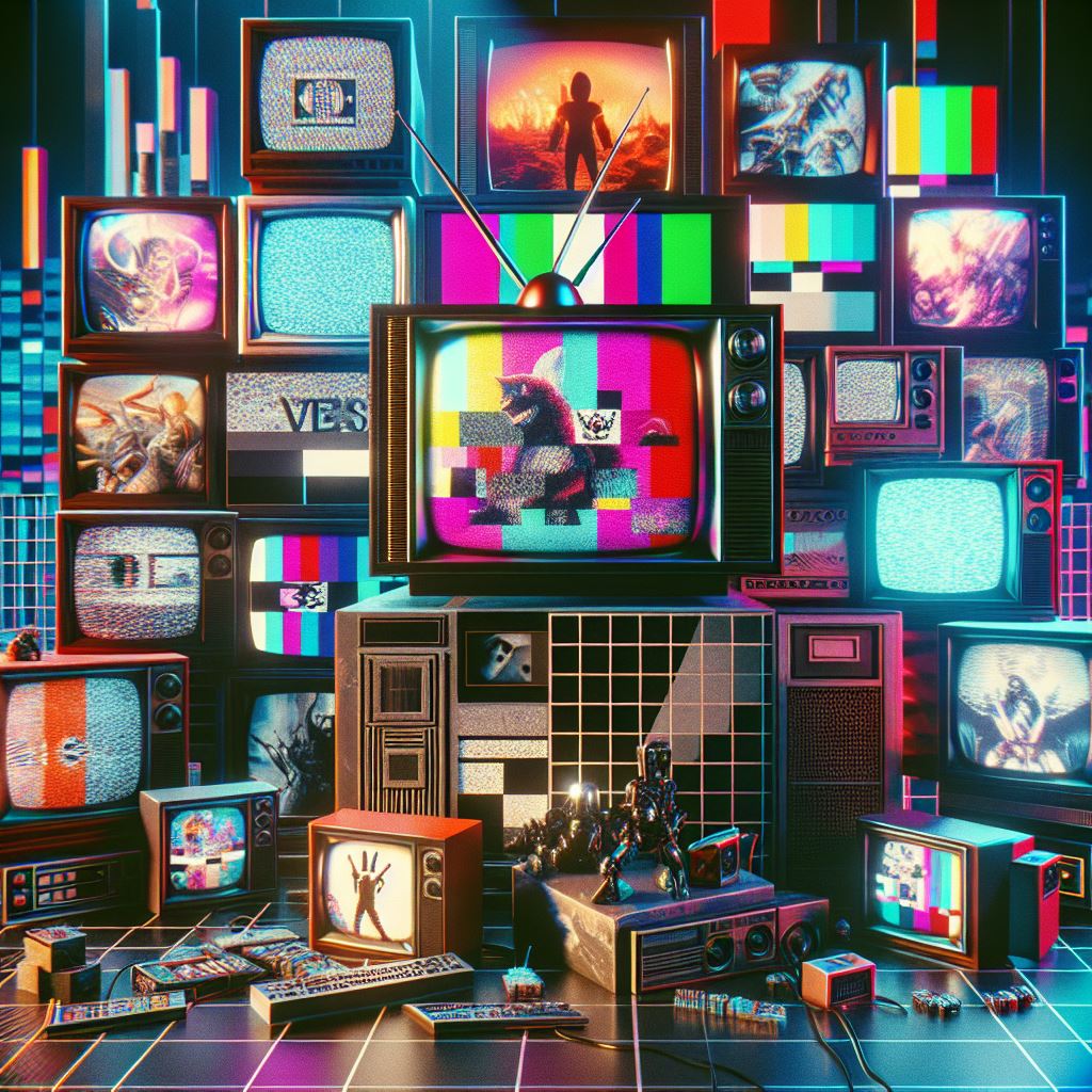 old retro TV